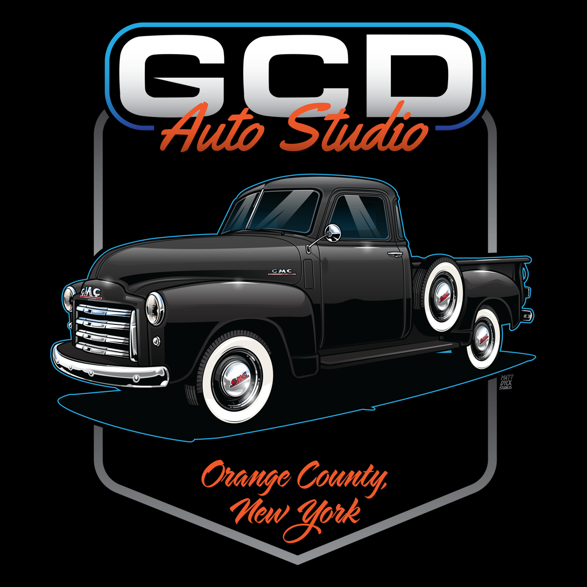 GCD GMC Truck Long Sleeve Shirt